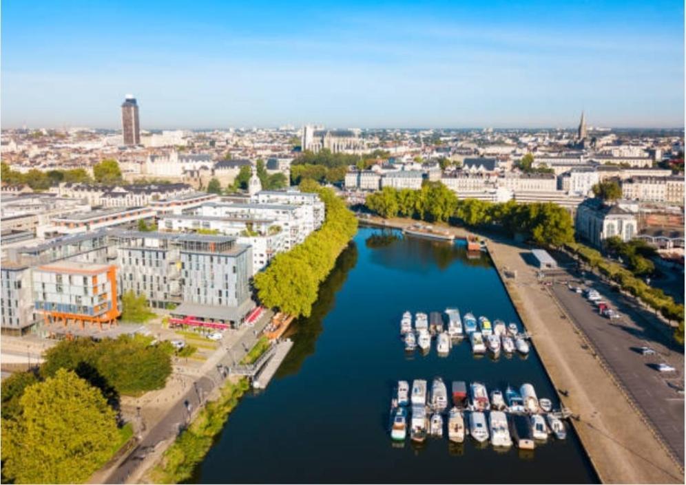 Felix Vue Erdre & Cite Des Congres / Gare Sud Nantes Exterior foto
