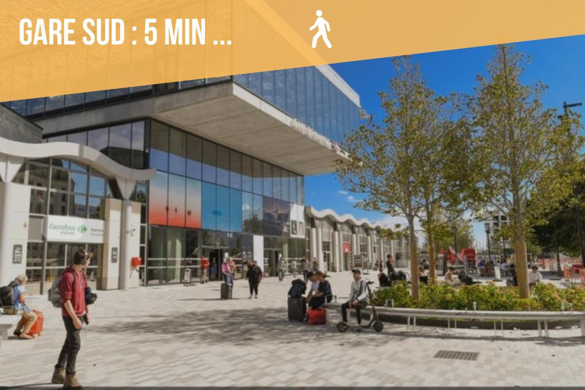 Felix Vue Erdre & Cite Des Congres / Gare Sud Nantes Exterior foto